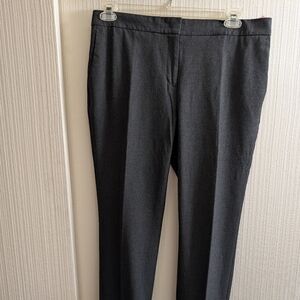 Ann Taylor Devin Fit Grey Woman's Slacks Size 10